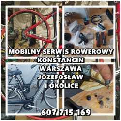 Mobilny serwis rowerowy Konstancin, Józefosław, Wa