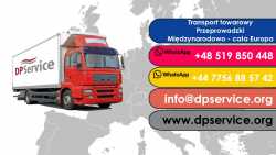 Przeprowadzki międzynarodowe, transport towarowy, 