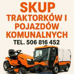 SKUP TRAKTORKÓW DO KOSZENIA TRAWY TRAKTORKI OGRODO