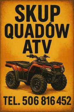 SKUP QUADÓW QUAD QUADY ATV 