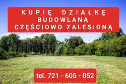 Kupię Działkę budowlaną/rolną Brodnica Grudziądz W