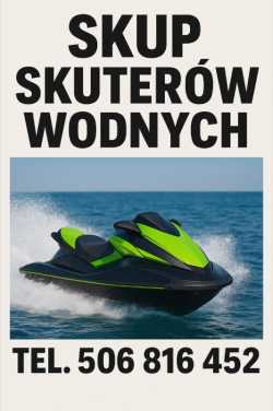 SKUP SKUTERÓW WODNYCH WODNE WODNY 