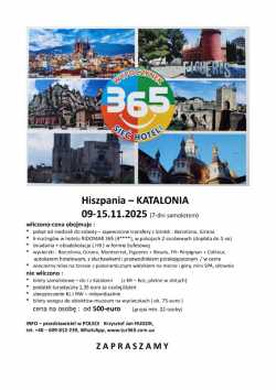 Barcelona samolotem z KR.
