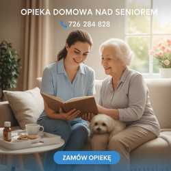 Opieka nad seniorem, całodobowo - Zamów opiekę 