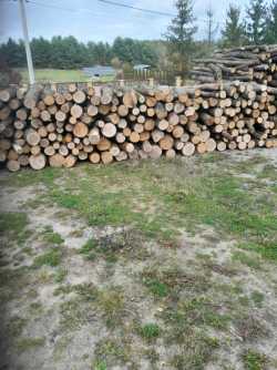 Drewno opalowe Dąb w walkach 125cm. Opał
