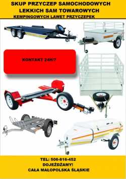 SKUP PRZYCZEPEK SAMOCHODOWYCH LEKKICH SAM LAWET 