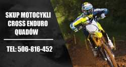 SKUP MOTOCYKLI CROSS CROSSÓW ENDURO QUAD QUADY ATV