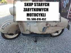SKUP STARYCH ZABYTKOWYCH MOTOCYKLI MOTOROWERÓW MOT