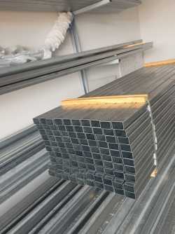 Slupki ocynkowane ogrodzeniowe 60x40 