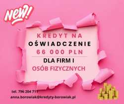 💰 KREDYT DLA FIRM I OSÓB FIZYCZNYCH NA OŚWIADCZEN