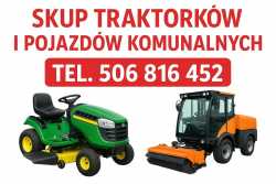 SKUP TRAKTORKÓW DO TRAWY, KOSIAREK, TRAKTOREK OGRO