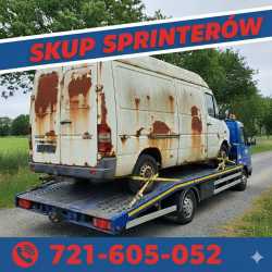 Skup Mercedes Sprinter 212 312 2.9 2.3 Kupię Sprin