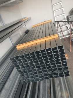 Slupki ocynkowane ogrodzeniowe 60x40 