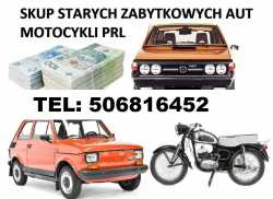 SKUP STARYCH ZABYTKOWYCH MOTOCYKLI MOTOROWERÓW MOT