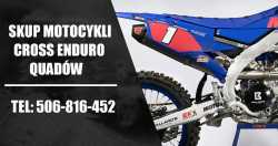 SKUP MOTOCYKLI CROSS CROSSY CROSSÓW ENDURO QUADÓW 