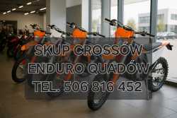 SKUP MOTOCYKLI CROSS CROSSY CROSSÓW ENDURO QUADÓW 