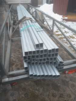 Profil ocynkowany 80x40 dl 6 m