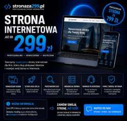 Strona internetowa za 299 zł - sprawdź ofertę | Fa