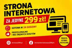  Strona internetowa w 24h - tylko 299 zł 