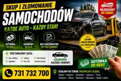 Złomowanie samochodów | Kasacja aut | Skup aut do 