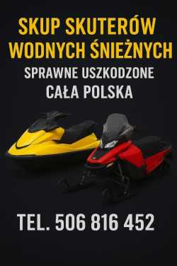 SKUP SKUTERÓW WODNYCH WODNE WODNY ŚNIEŻNYCH