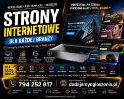 Strony internetowe dla firm od blatów kuchennych -