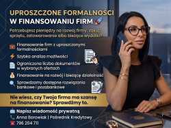 FIRMA POTRZEBUJE GOTÓWKI? SPRAWDZIMY DOSTĘPNE MOŻL