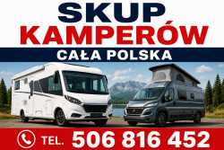 SKUP KAMPERÓW SAMOCHODÓW KEMPINGOWYCH PRZYCZEP KAM