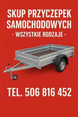 SKUP PRZYCZEPEK SAMOCHODOWYCH LEKKICH SAM LAWET 
