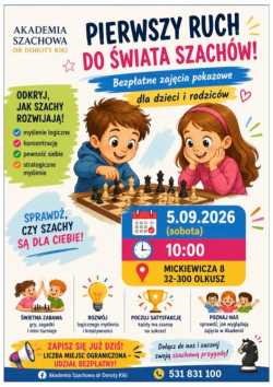 POKAZOWE ZAJĘCIA SZACHOWE