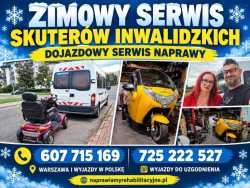 DOJAZDOWY SERWIS SKUTERÓW INWALIDZKICH - ZADBAJ O 