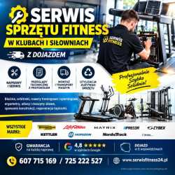 Naprawa maszyn siłowych i cardio w klubach fitness