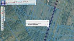 Działka  8053m², Gęzyn