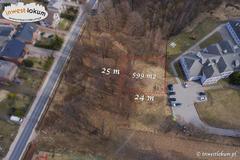 Działka  599m², Braciejówka