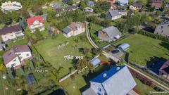 Działka  780m², Klucze