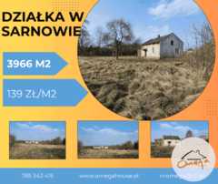 Działka  3966.00m², Sarnów