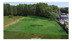 Działka  1682m², 