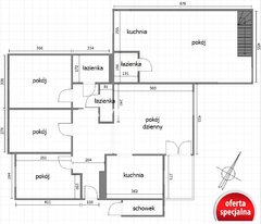 Mieszkanie  138,7000m², Kraków Dębniki, Dębniki Stare