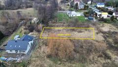 Działka  1407m², Malinowice