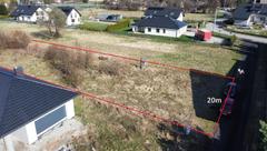 Działka  1963m², Psary