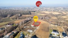 Działka  1000m², Biórków Wielki 