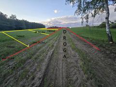 Działka  740m², Najdziszów