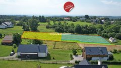 Działka  1680m², Kleszczów 