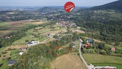 Działka  1600m², Żegocina 