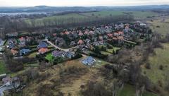 Działka  1509m², Malinowice