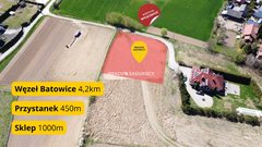 Działka  2153m², Książniczki 