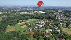Działka  1406m², Siercza 
