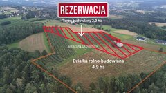 Działka  49000m², Wolica Wolica