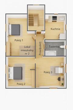 Mieszkanie  136,51m², Sosnowiec Pogoń