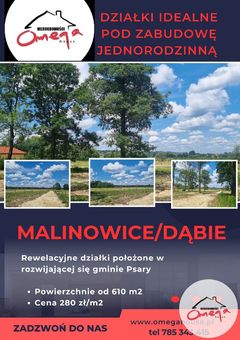Działka  610.00m², Będzin